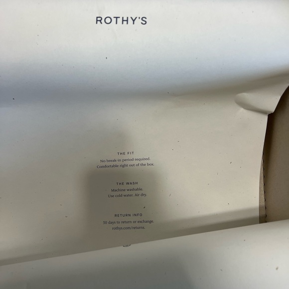 Rothy’s Men’s RS01 Sneaker Navy Blue Size 13 NEW IN BOX Sustainable Knit Lace Up - Picture 7 of 12